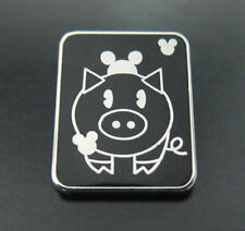 Disney Pins Pig with Mickey Mouse Ear Hat Hidden Mickey Pin picture