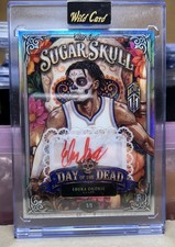 1/1 🔥 2026 Wild Card Sugar Skull Ebuka Okorie Haunted Hits AUTO 🔥 SST1a5-E02A picture