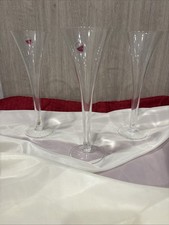 Three (3) Selection by Cristal D'Arques Hollow Stem Fluted Champagne Glasses picture