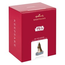 Hallmark Ornament Star Wars Obi-Wan Kenobi Storytellers Light Sound picture