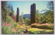 Postcard The Butchart Gardens Victoria BC picture