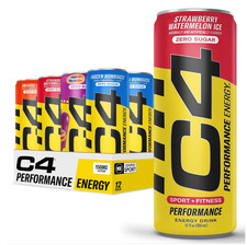C4 Performance Energy Drink Variety Pack, Zero Sugar, 12 fl oz, 12-Pack picture