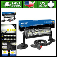 12 Inch Magnetic LED Light Bar, Cigarette Lighter Powered picture