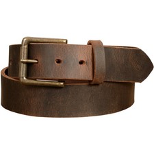 Bullhide Belts Mens USA Made Leather Belt for Casual 1.50