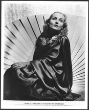 CAROLE LOMBARD VINTAGE ORIGINAL PHOTO HOLLYWOOD ACTRESS 1936 STYLISH PORTRAIT picture