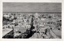Latakia Syria General Aerial View c1940's RPPC Photo Postcard COPY picture