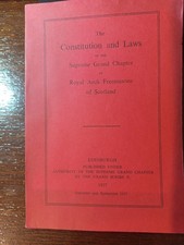1975 Constitution and Laws Supreme Grand Chapter  Freemasonry masonic/253 picture