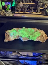7773 Hyalite Opal On Chalcedony Chihuahua Mexico  1.9”T 2.8”W 6.5”L 1 Lb 2 Oz picture