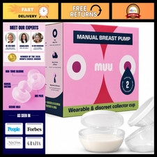 MUU Manual Breast Pump Collector Cup for Manual Suction Breastfeeding | Discreet picture