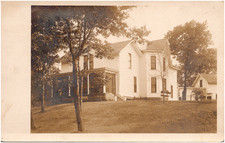 Beautiful Farm House in Unknown Location 1900s RPPC Postcard Photo picture