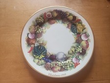 Vintage 1989 Lenox Colonial Christmas Wreath Plate Holiday Porcelain Decor 8