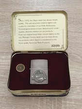 Zippo 60th Anniversary January 1992, Complete Box Set with Collector's Pin  picture