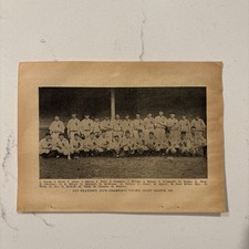 1922 San Francisco CA Baseball Team Picture Pacific League Champions Rare picture