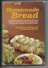 1969 Farm Journal Homemade BREAD Cookbook Best Recipes Rolls Bun Biscuits Scones picture