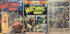 The Witching Hour Comic Lot #37 38 80 (3 Books) DC 1970s Horror picture