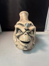 SKULL  JACKEL Water Ceramic HOOKAH Tobacco Pipe  MADE IN THE USA picture