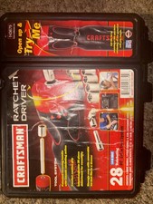 Sears Craftsman USA Nos 28pc Ratchet Driver Tool System 43679  picture