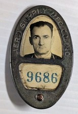 VTG Aero Supply Mfg. Co Inc ID Badge Metal Pin Whitehead & Hoag Photo Corry, PA picture