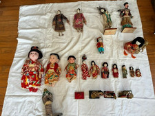 Japanese/Chinese vintage doll collection picture