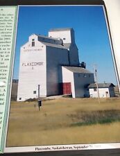 Vintage Canadian Prairie Grain Elevators and Trains Photo Album taken 2003 picture