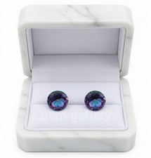 Alexandrite Round Pair Bi-Color 1.20 CT Certified Loose Gemstone Best Offer picture