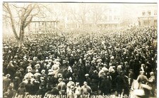 Luxembourg City Ville France Troops Entering 22 Nov. 1918 real photo postcard picture