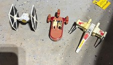 Vintage Star wars die cast vehicles picture
