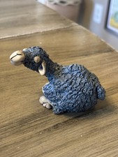 Vintage Tami Bier Pottery Nativity Sheep Michigan Folk Art Animal Hand crafted  picture