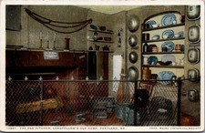 Longfellow's Old Home Kitchen, Portland ME - Phostint Postcard picture