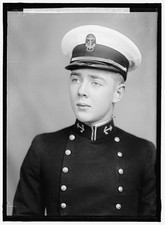 Photo:John Enoch Pond Midshipman Portrait 1933 Naval Uniform picture