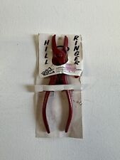 Vintage Decker Hill's Hog Ringer Pig Ringer Red Pliers Made in USA Bill Ringer picture