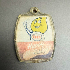 Vintage Esso Advertising Waving Keychain, Tiger in Your Tank, Scissor Sharpener picture