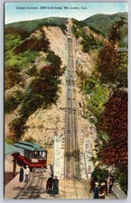 Mt. Lowe California Great Incline Mountain Railway Postcard PC319 picture