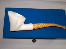 NEW High Quality Meerschaum Pipe With Box picture