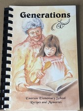 2001 Emerson Elementary School Parkersburg WV Generations Cookbook 50th Anniv  picture