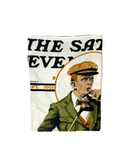 Rare Vintage Lawrence Toney Saturday Evening Post Blanket Hole In One ooak 1920s picture