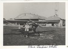 Edna Gardner Whyte Signed Photo, Aviatrix, Harry Williams Airport 5x7
