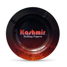 Kashmir Round Metal Ashtray #3 Cigarette Cigar Holder Ash Try for Indoor Outdoor picture