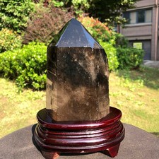 1870g  Natural tea crystal specimen + pedestal  MH2335 picture