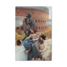 Sir Lawrence Alma-Tadema (1836-1912) The Colosseum 1896 - Canvas Wall Art picture