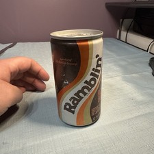 Rare Vtg Ramblin root beer soda can picture