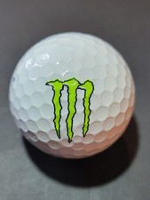 Monster Energy Drink Logo Golf Ball Bridgestone Tour B XS Used 4A  single ball picture