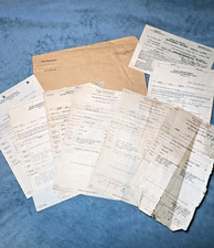World War II Army Air Force War Department Personnel Action Documents Eleven+ picture