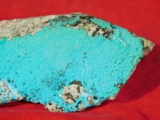 Larger Bright BLUE Chrysocolla Cluster Tyrone New Mexico 149gr picture