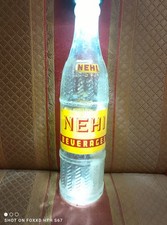 Vintage 1930s Nehi Clear Glass Soda Bottle 10 fl oz Royal Crown Paintsville KY picture