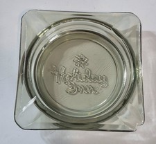 Vintage Holiday Inn Ashtray With Embossed Logo Lettering 4