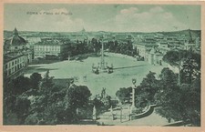 Postcard Italy: Piazza del Popolo, Rome, DB picture