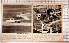 1964 General Motors GM Car Durability Ad - Proving Ground Vintage Print picture
