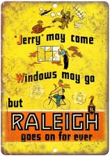Raleigh Bicycle Vintage Sales Ad Reproduction Metal Sign B307 picture