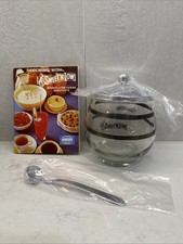 1965 Sweet ‘N Low Glass Container with Spoon and Cookbook BRAND NEW picture